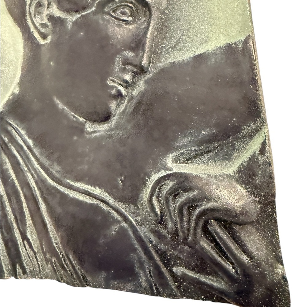 Vintage Greek Relief Plaque Hippodamia (Deidameia) Temple of Zeus Olympia Art - Picture 3 of 11